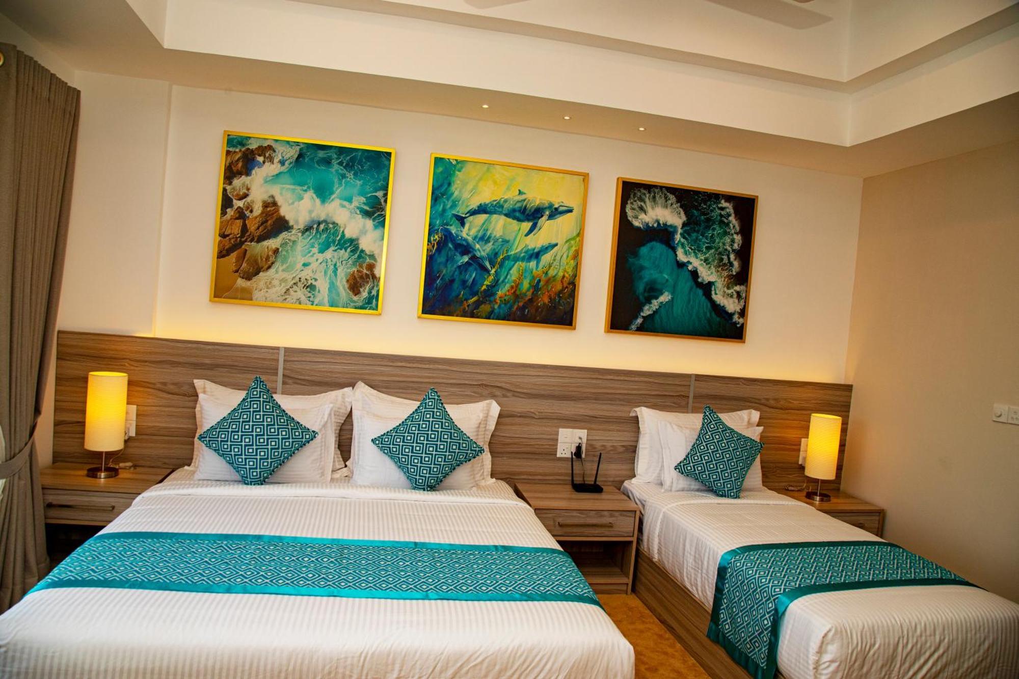 Negombo Ocean Breeze - Bliss On The Beach Luxury Apartments By Serendib Vacation Extérieur photo